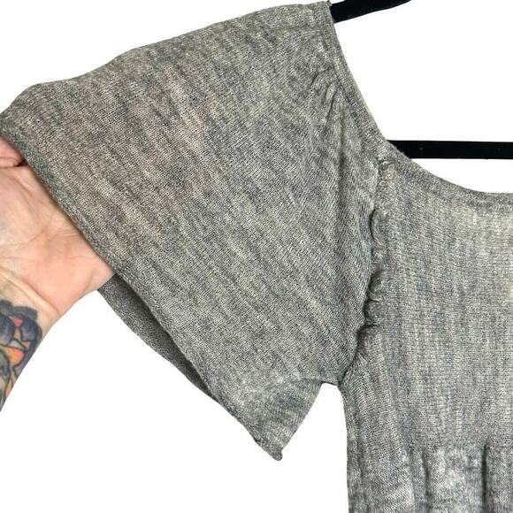 NWT Moth By Anthropologie Women’s Wool Blend Zippered Mini Dress Gray Size XS - Picture 7 of 8